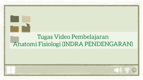 Tugas Pembelajaran Anatomi Fisiologi Panca Indra Tentang Pembau Hidung