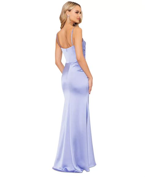 Betsy And Adam Satin Sweetheart Dress A26389 Terry Costa