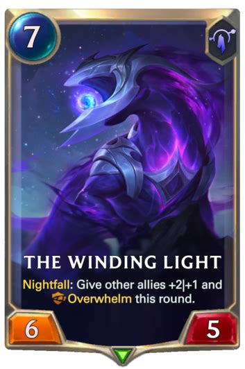 The Winding Light Legends Of Runeterra Card Runeterrafire