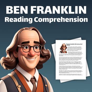 Benjamin Franklin Activity Reading Comprehension By Dallas Penner