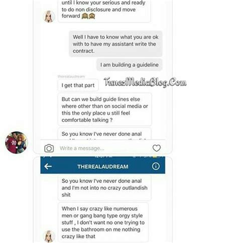 Chat Of Caroline Danjuma S Husband Alleged Side Chick Negotiating With