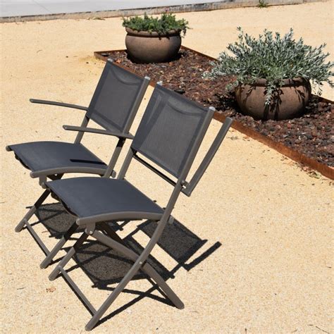 Fauteuil De Jardin Pliant En Aluminium L Ger Lot De Givex