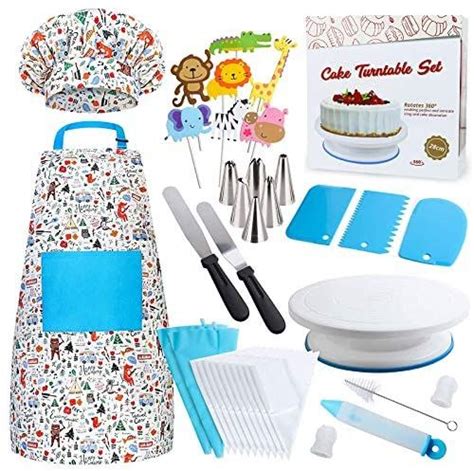 Cake Decorating Kit For Kids 38 Pcs Cooking And Baking