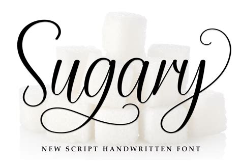 Sugary Font By William Jhordy · Creative Fabrica