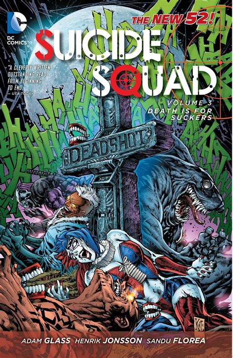 Suicide Squad Vol 3 Death Is For Suckers The New 52 Glass Adam