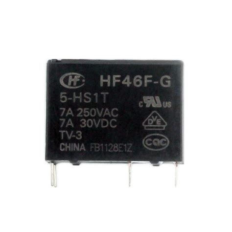 HF46F G Subminiature Relay 5V 7A HONGFA