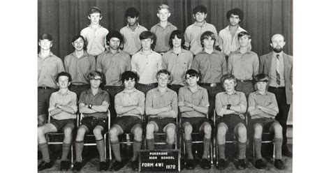 School Photo 1970s Pukekohe High School Auckland Mad On New