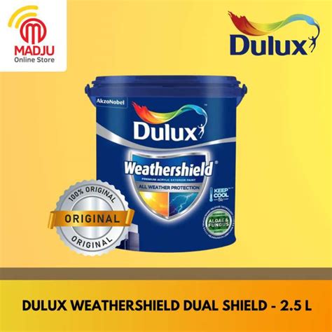 Jual Dulux Weathershield Pro Cat Tembok Exterior Brillian White