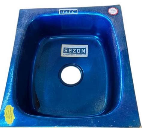 Blue Sezon Stainless Steel Kitchen Sinks At Rs 1600 In Gajraula Id 26890014173