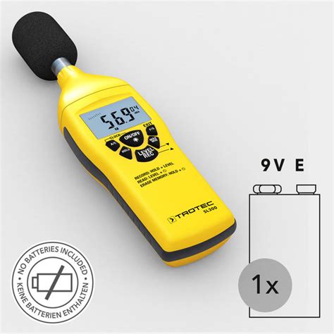 Sl Sound Level Measuring Device Trotec