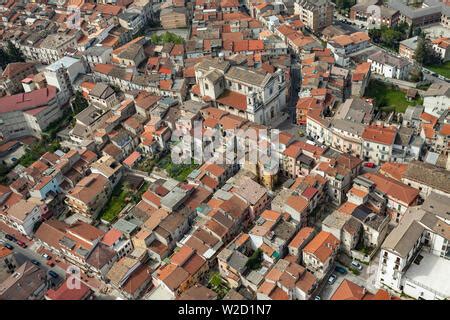 Panoramic View of Pratola Peligna. Abruzzo, Italy Stock Photo - Alamy