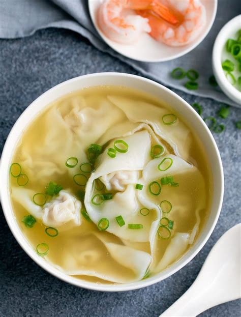 Homemade Wonton Soup With Video Step By Step Kirbie S Cravings