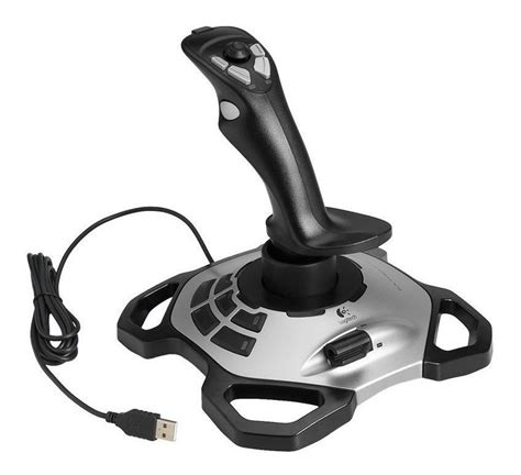 Controle Joystick Logitech Extreme D Pro Preto Safegamer