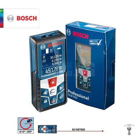 Лазерна ролетка със сензор за наклон Bosch GLM 500 • Цена