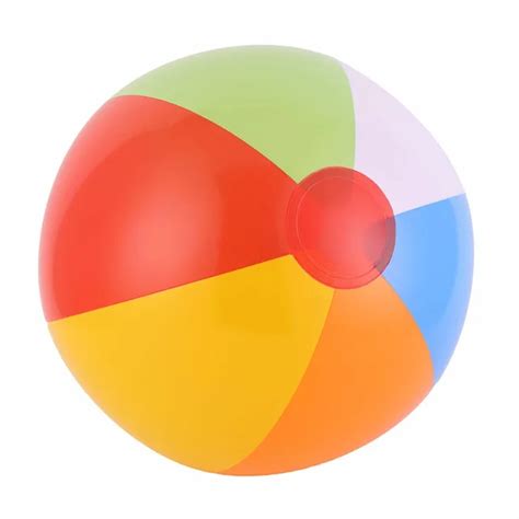 CCINEE 40CM Colorful Inflatable Beach Balls Rubber Children Toy Ball ...