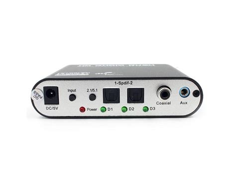 Rush Digital Sound Decoder Dts Ac Dolby Spdif Input To Channel