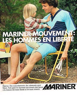 Publicite Advertising Mariner Sous Vetements Slip Pyjamas Ebay