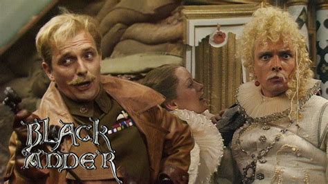 COMPILATION: Rik Mayall as Lord Flashheart | Blackadder | BBC Comedy ...