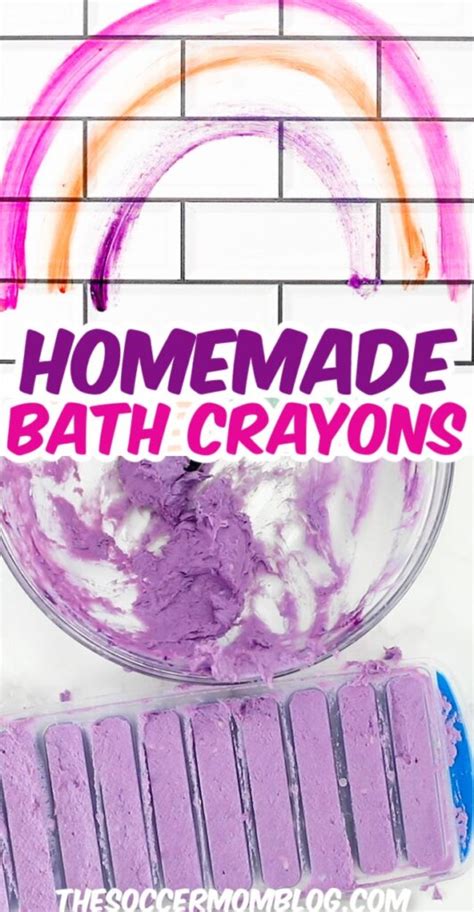 Homemade Soap Crayons Recipe - The Soccer Mom Blog