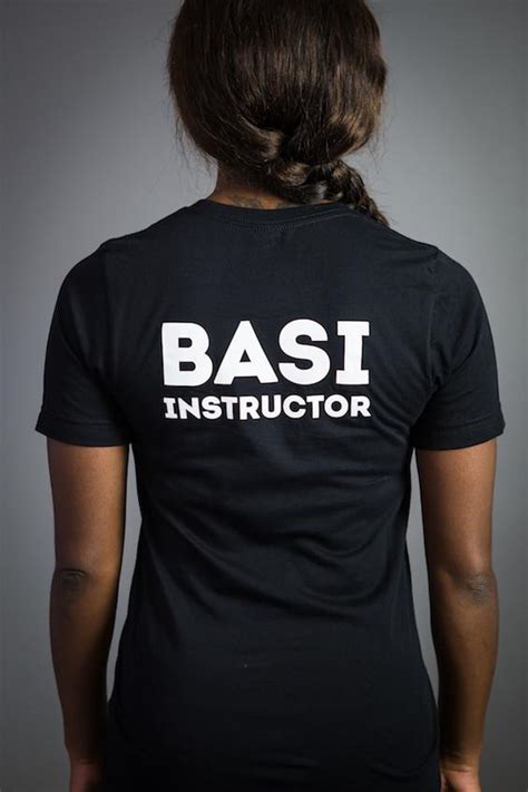 "BASI Instructor" Unisex Tee Shirt • BASI™ Pilates