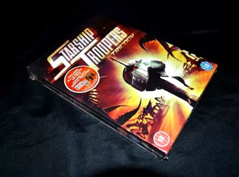 Dvd Movie Boxset Starship Troopers Trilogy