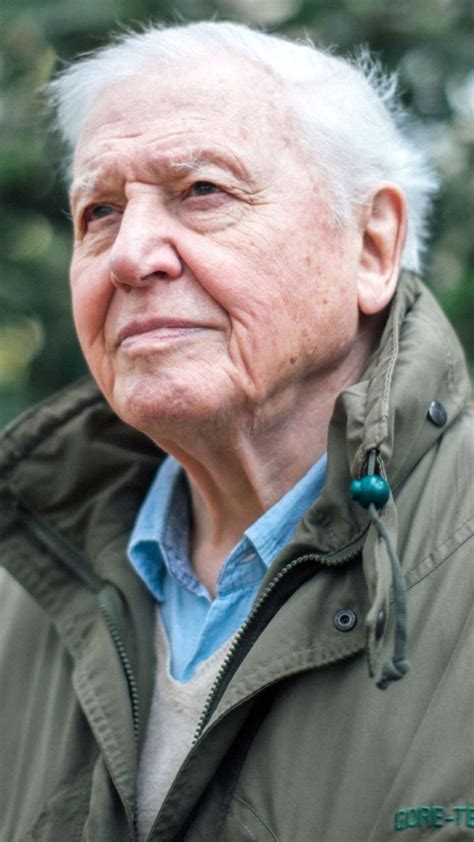 An Older Man With White Hair Wearing A Green Jacket