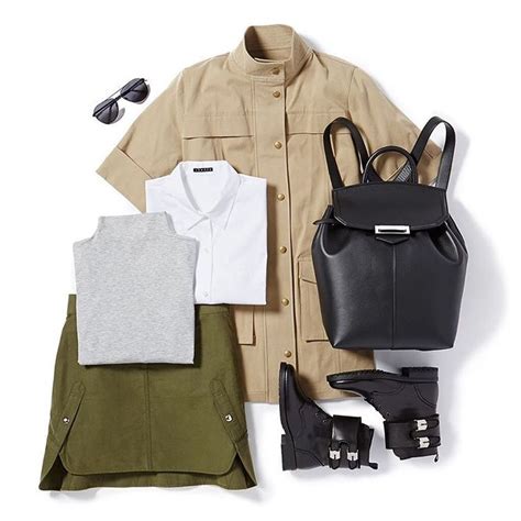 Shopbop On Instagram The Trend Utility Sleek Think Greens Creams