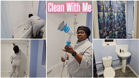 Clean With Me Bathroom Deep Clean Youtube