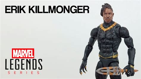 Marvel Legends Erik Killmonger Marvel Studios Legacy Collection Black