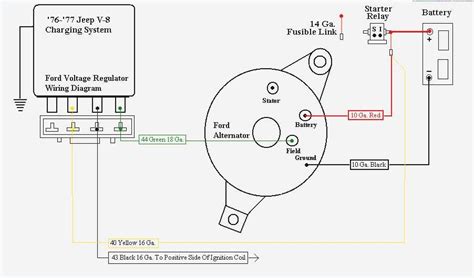 Wiring Diagram For External Voltage Regulator Simplified Circuit