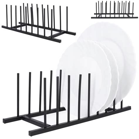 Stojak Organizer Na Pokrywki Talerze Metalowy Loft Stojak Organizer Na