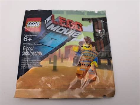 The LEGO Movie Limited Edition Western Emmet Minifigure NEW In