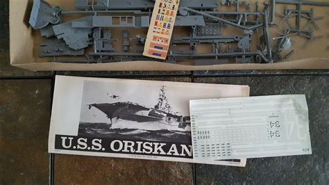 Revell H 370 Aircraft Carrier Uss Oriskany Model Kit 20 3830124238