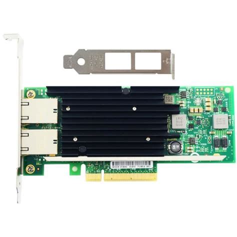 Carte RéSeau Haute Performance X540 T2 avec de Puces X540 10 Gbs Carte