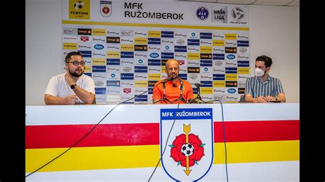 Press Conference Sandro Perkovic Before The Game Against