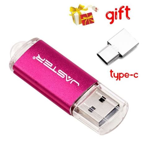 Cl Usb Mini Cl Usb Type C En M Tal Rose Support M Moire Gb