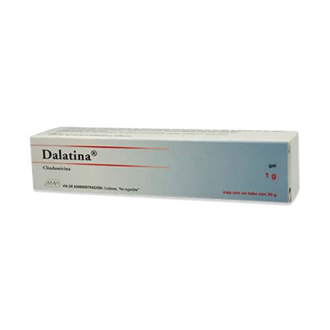 Dalatina Clindamicina Gel 1 G Tubo Con 30 G Farmacias Klyns