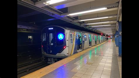 Mta Nyc Subway A C E Trains W Kawasaki R Day Revenue Test