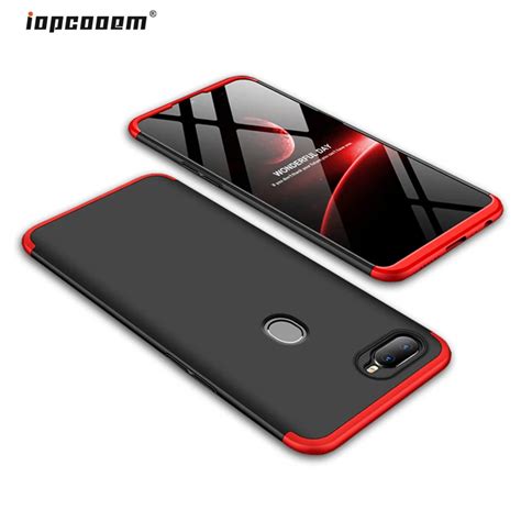 Case For Oppo A7 Cover 360 Degree Full Protection Hard Pc Rugged Back Cover For Oppo 