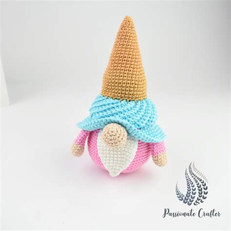 Ravelry Ice Cream Gnome Pattern By Tidzhen Gyuldzhu