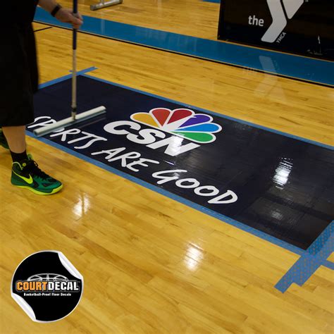 Courtdecal Kit — Basketball Proof Floor Decal You Just Dominated With