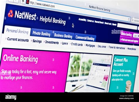 Natwest Online Banking Hi Res Stock Photography And Images Alamy