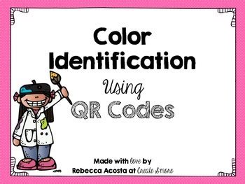 {QR Code} Colors by Create S'more | TPT