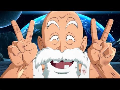 Master Roshi Looks Like The Old Fart Wins This One Dbfz Youtube