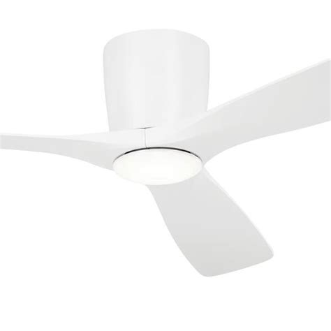 Kichler White Wall Mount Ceiling Fan Remote Control Shelly Lighting