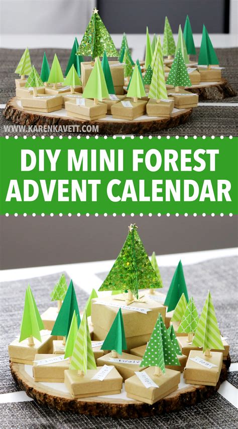 DIY Paper Advent Calendar for Christmas - Karen Kavett