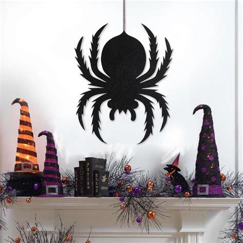 Aliexpress.com : Buy HaHalloween Hanging Spider Spooky Hanging Non woven Wall Door Party ...