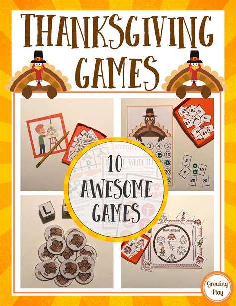 Thanksgiving Games Your Therapy Source