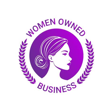 Premium Vector Women Owned Business Vector Logo