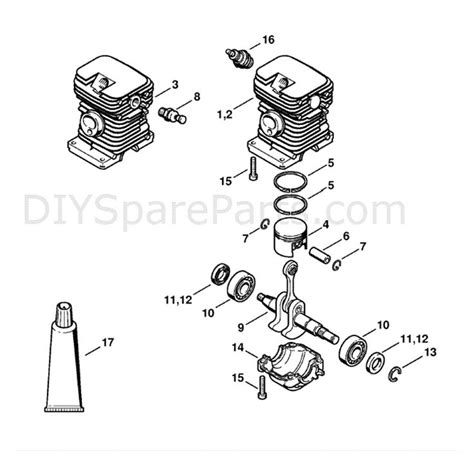 Stihl Ms Chainsaw Parts Diagram Stihl Ms Chainsaw Ms